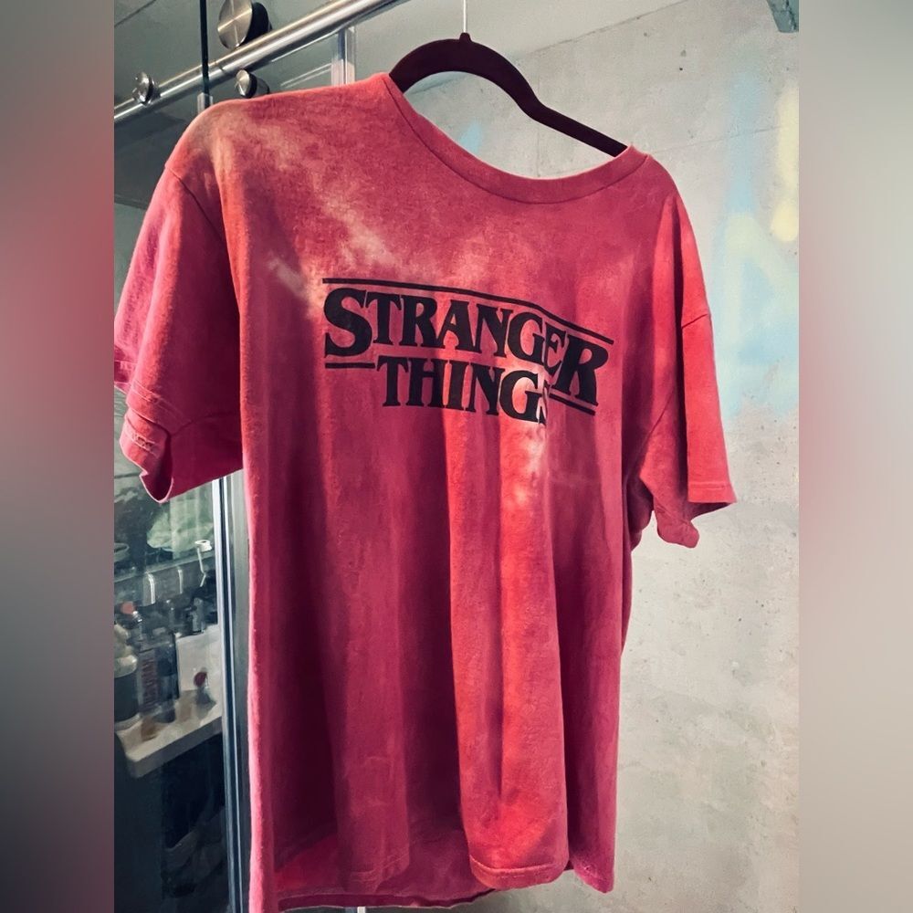 Vintage Stranger Things TeeShirt - Royal Purple - Size - XL - Band Tees TV Show